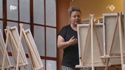 [object Object],Rian, bij ,Afschilderen, in ,aflevering 1